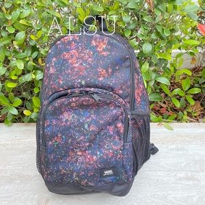 Vans Black and Red Splatter Backpack